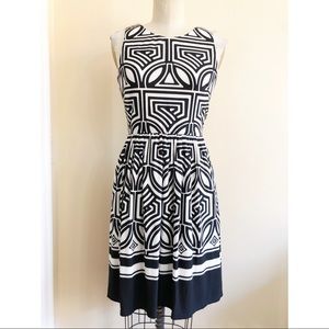 Eliza J Printed Jersey Dress